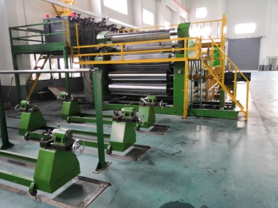 PE蜂窝板生产线